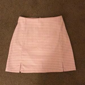 NWOT never worn pink brandy skirt